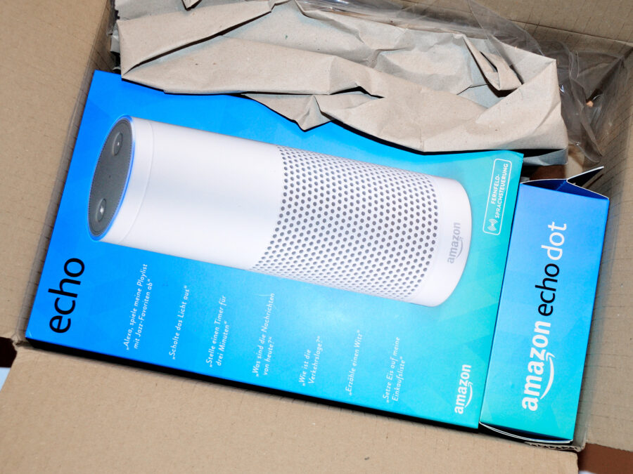 Amazon Echo & Echo Dot - Unboxing - im Karton