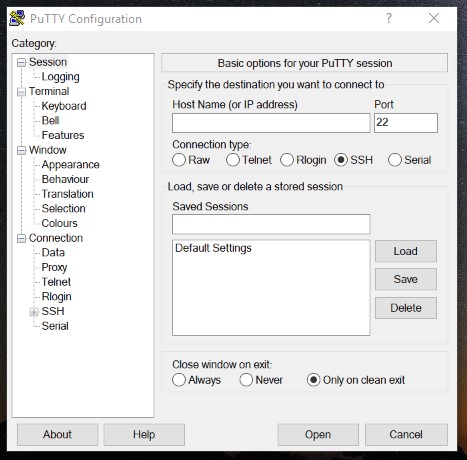 PuTTY – SSH & Telnet Client
